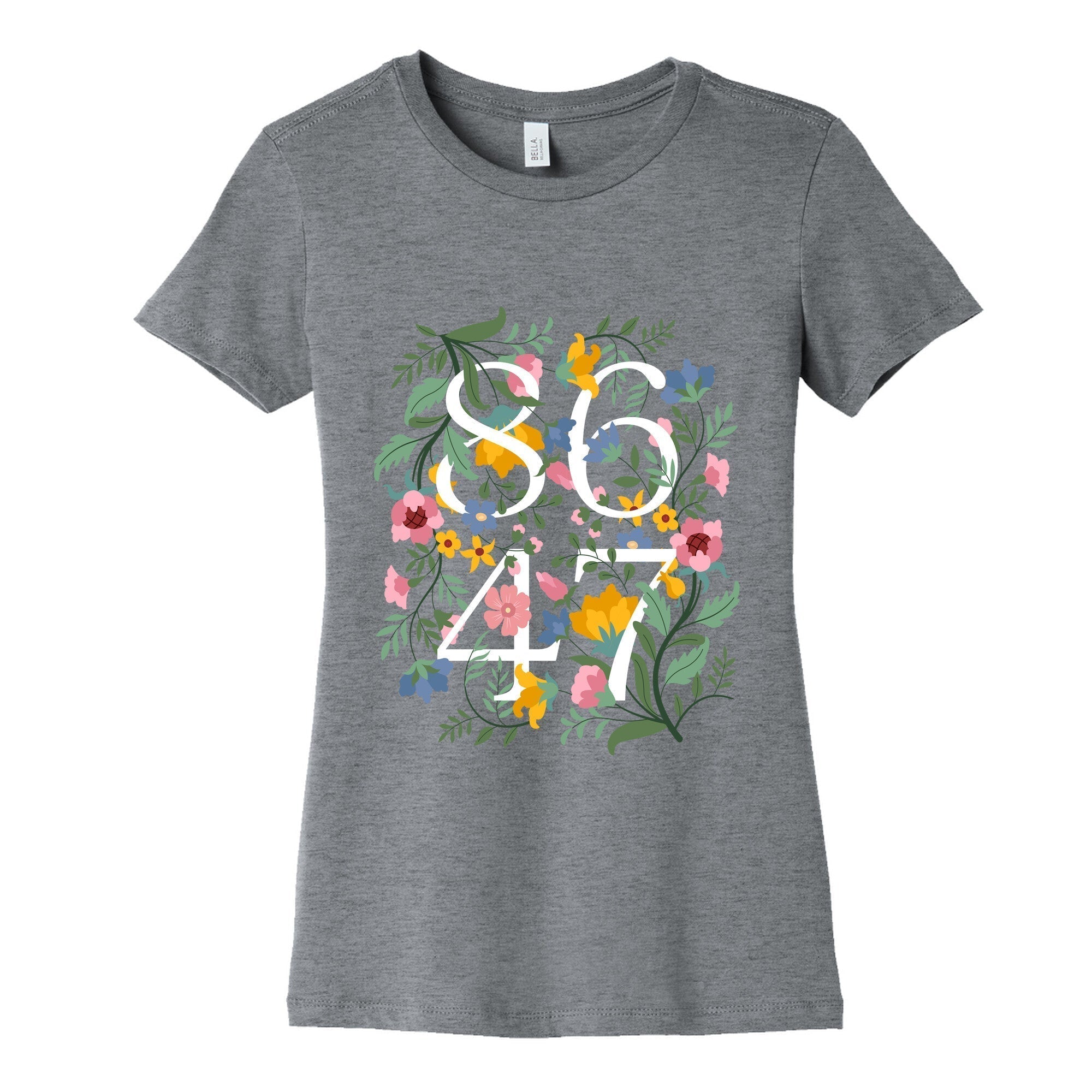 8647 Anti Trump Floral Cotton T-Shirts, Hoodie, Sweatshirt - T-Shirt, Sweatshirt, Hoodie