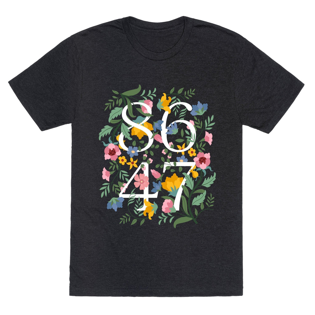 8647 Anti Trump Floral Triblend T-Shirts, Hoodie, Sweatshirt - T-Shirt, Sweatshirt, Hoodie