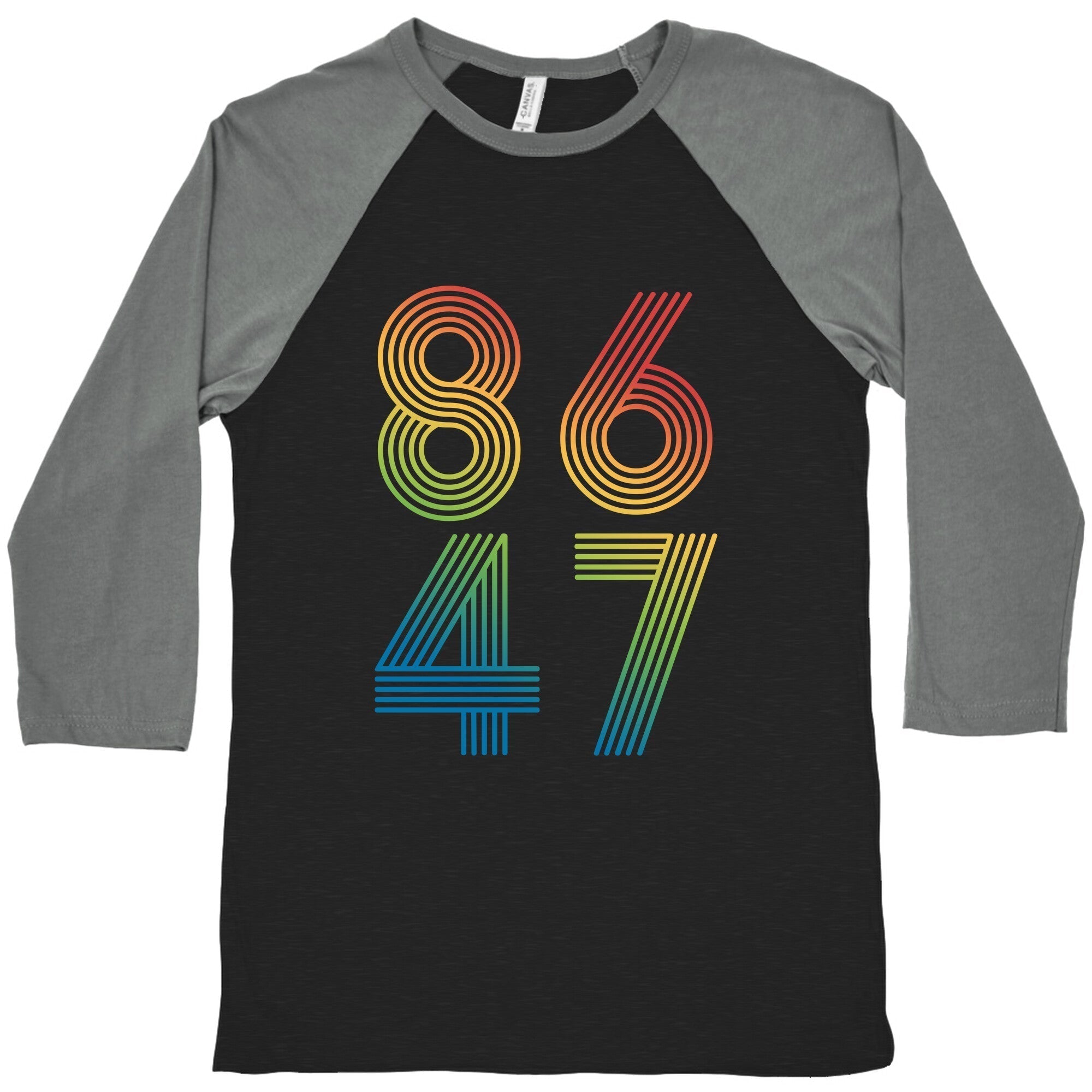 8647 Anti Trump Rainbow Baseball T-Shirts, Hoodie, Sweatshirt - T-Shirt, Sweatshirt, Hoodie