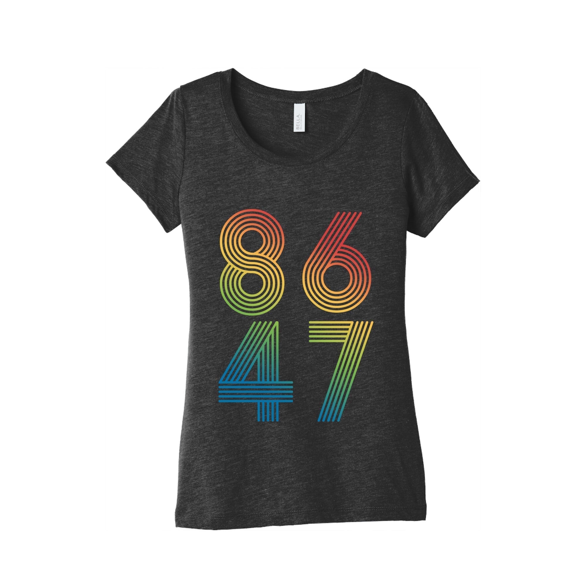 8647 Anti Trump Rainbow Triblend T-Shirts, Hoodie, Sweatshirt - T-Shirt, Sweatshirt, Hoodie