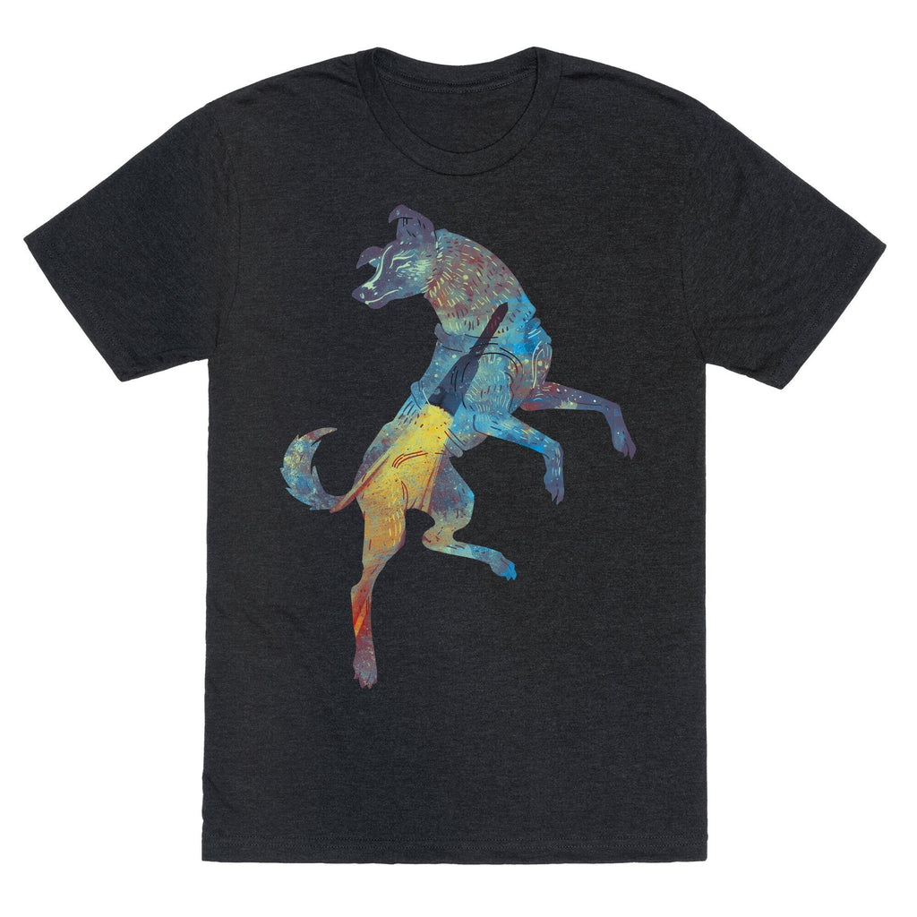 Astronaut Dog Laika Triblend Style001 T-Shirts, Hoodie, Sweatshirt - T-Shirt, Sweatshirt, Hoodie