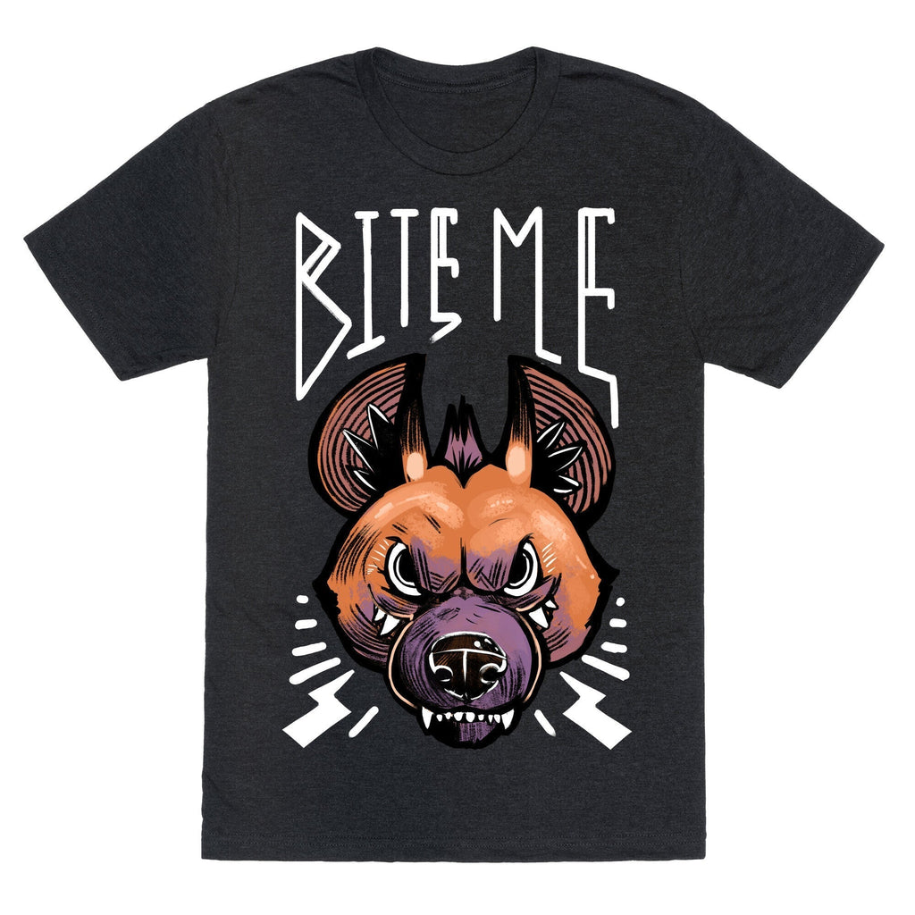 Bite Me Hyena Triblend T-Shirts, Hoodie, Sweatshirt - T-Shirt, Sweatshirt, Hoodie