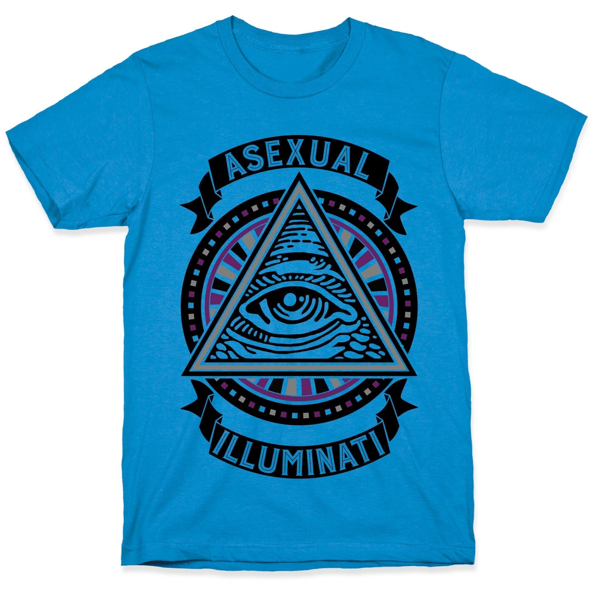 Asexual Illuminati T-Shirts, Hoodie, Sweatshirt - T-Shirt, Sweatshirt, Hoodie