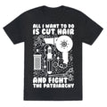 All I Want Do Is Cut Hair Fight Patriarchy Triblend T-Shirts, Hoodie, Sweatshirt - T-Shirt, Sweatshirt, Hoodie