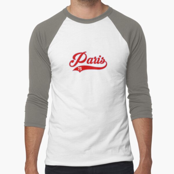 Paris style Baseball by Toma-51 Unisex T-shirt, Sweatshirt, Hoodie, Long Sleeve Tee - T-Shirt, Sweatshirt, Hoodie
