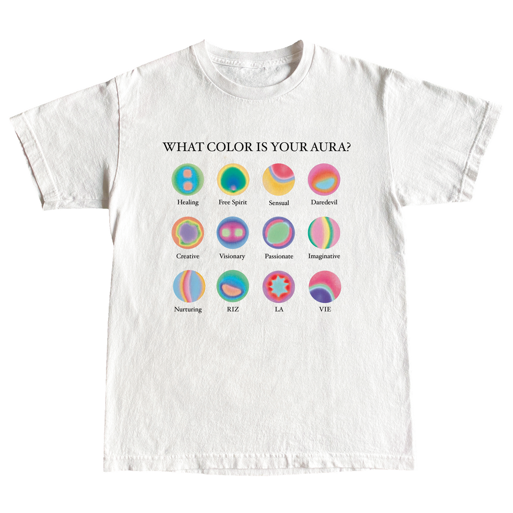 Riz La Vie What Color Is Your Aura T-Shirts, Hoodie, Sweatshirt - T-Shirt, Sweatshirt, Hoodie