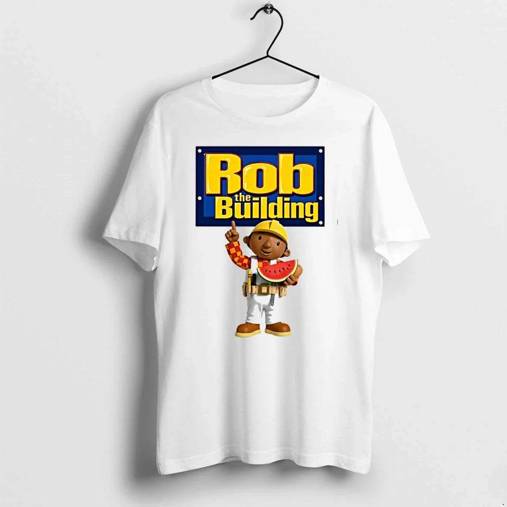 Rob The Building Bob The Builder Parody Logo 0 Tshirts Sweater Unisex T-shirt, Sweatshirt, Hoodie, Long Sleeve Tee - T-Shirt, Sweatshirt, Hoodie