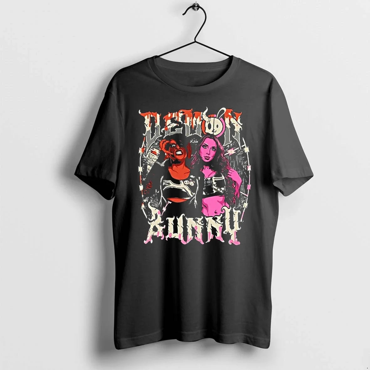 Rosemary Holly Letkeman Demon Bunny 0 Tshirts Sweater Unisex T-shirt, Sweatshirt, Hoodie, Long Sleeve Tee - T-Shirt, Sweatshirt, Hoodie