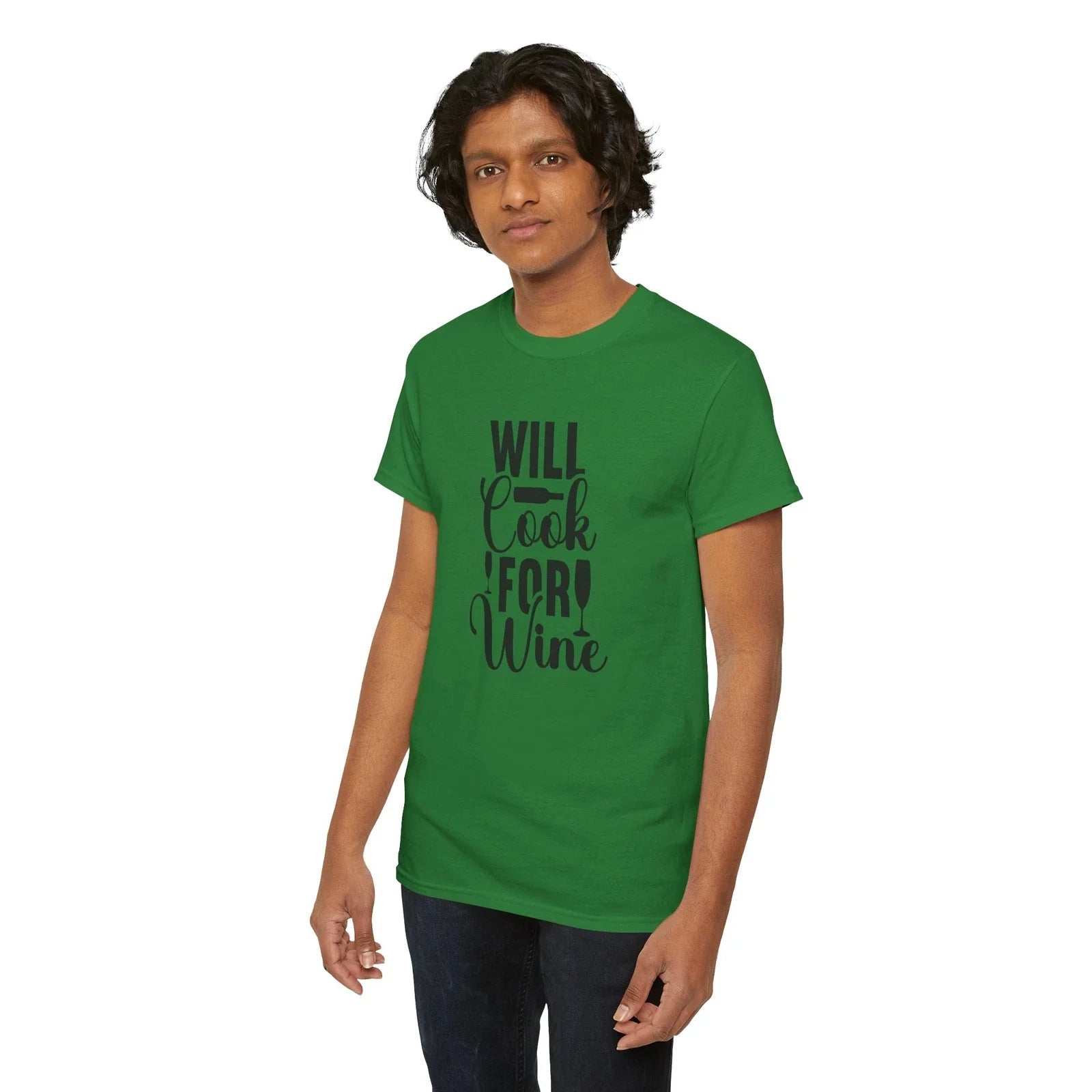 will cook for wine T-Shirt  Funny Culinary Chef Foodie Graphic Tee Unisex T-shirt, Sweatshirt, Hoodie, Long Sleeve Tee - T-Shirt, Sweatshirt, Hoodie