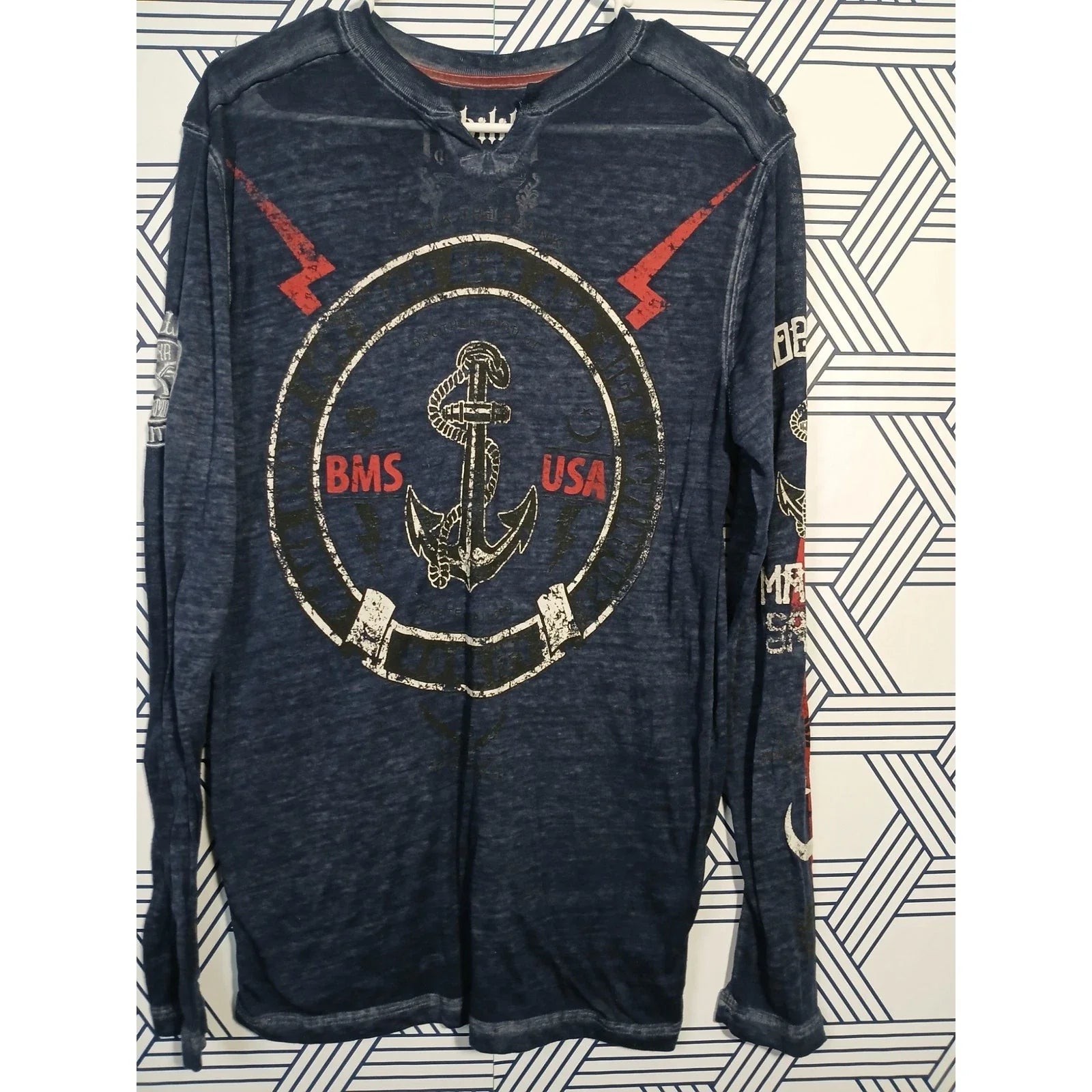 Nobility Live Limited Distressed Naval Minimalist Streetwear Burnout Grunge Unisex T-shirt, Sweatshirt, Hoodie, Long Sleeve Tee - T-Shirt, Sweatshirt, Hoodie