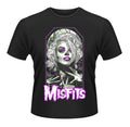 Misfits Female Sugar Skull Punk Rock Official Tee T-Shirt Mens Unisex T-shirt, Sweatshirt, Hoodie, Long Sleeve Tee - T-Shirt, Sweatshirt, Hoodie