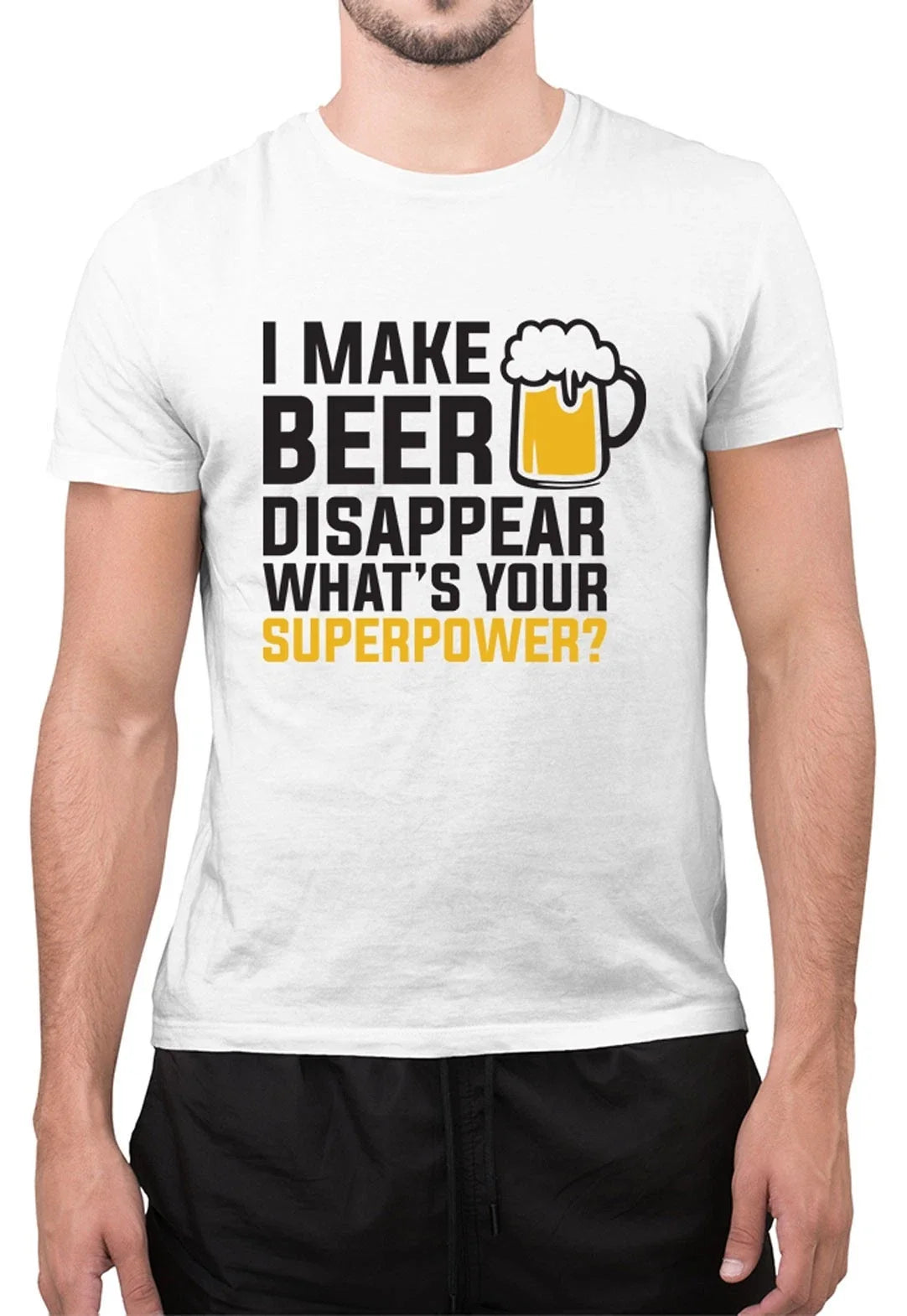 Funny I Make Beer Disappear Drink Drunk Man Women Amazing T Shirt Unisex T-shirt, Sweatshirt, Hoodie, Long Sleeve Tee - T-Shirt, Sweatshirt, Hoodie