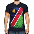 NAMIBIA GRUNGE FLAG MENS T-SHIRT TEE TOP NAMIBIAN SHIRT FOOTBALL JERSEY GIFT Unisex T-shirt, Sweatshirt, Hoodie, Long Sleeve Tee - T-Shirt, Sweatshirt, Hoodie