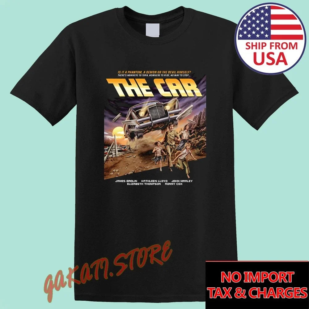The Car Horror Movie Men's Black Size S-5XL Unisex T-shirt, Sweatshirt, Hoodie, Long Sleeve Tee - T-Shirt, Sweatshirt, Hoodie