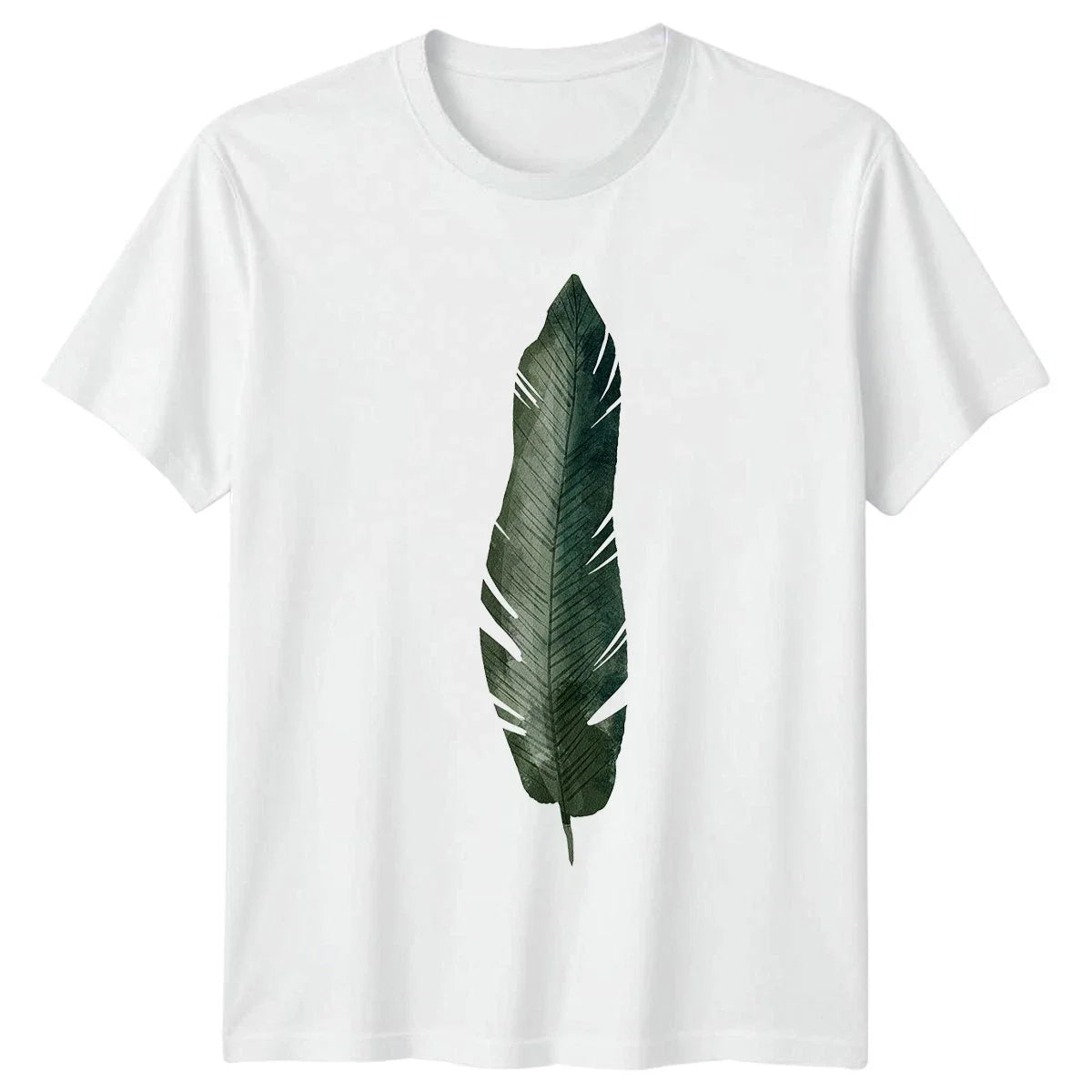Tropical Watercolor Leaf Botanical Foliage T-Shirt Jungle Aesthetic Nature Unisex T-shirt, Sweatshirt, Hoodie, Long Sleeve Tee - T-Shirt, Sweatshirt, Hoodie