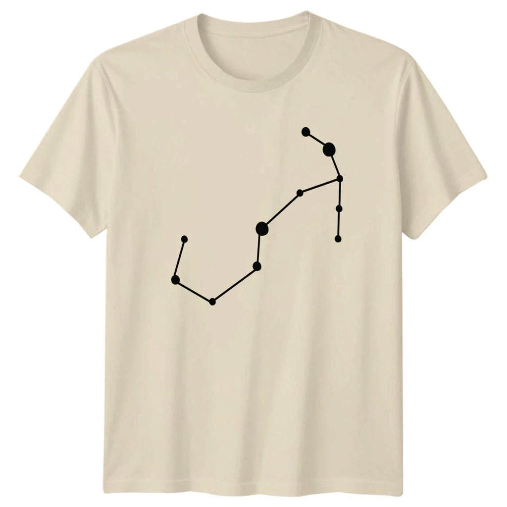 Minimalist Scorpio Star Constellation T-Shirt Zodiac Astrology Unisex T-shirt, Sweatshirt, Hoodie, Long Sleeve Tee - T-Shirt, Sweatshirt, Hoodie