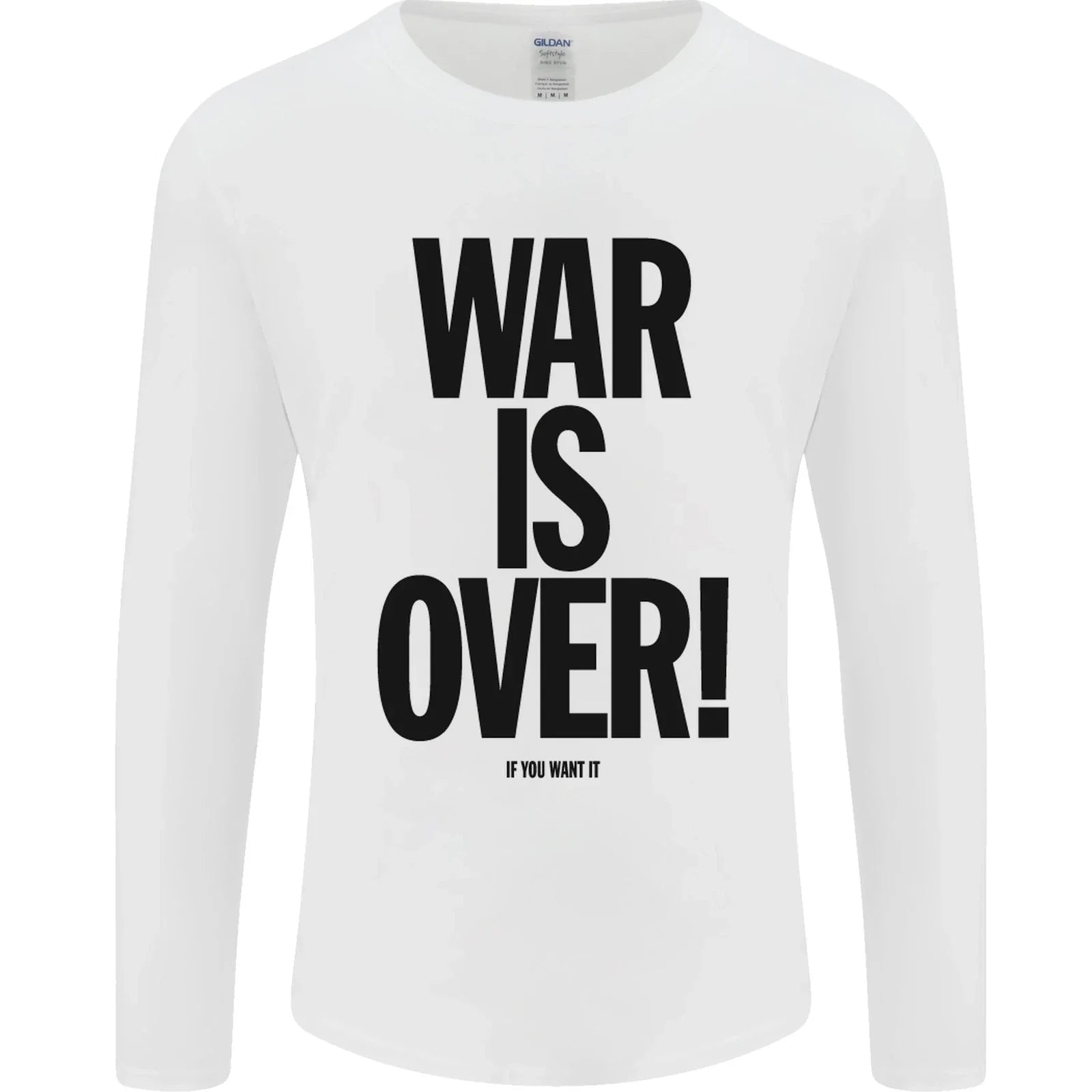War Is Over if You Want It John Lennon Mens Long Sleeve T-Shirt Unisex T-shirt, Sweatshirt, Hoodie, Long Sleeve Tee - T-Shirt, Sweatshirt, Hoodie