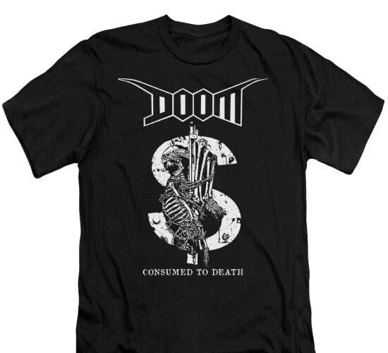 Doom - Consumed To Death T-Shirt, Music Band Indie Rock Punk  Gothic Unisex tee Unisex T-shirt, Sweatshirt, Hoodie, Long Sleeve Tee - T-Shirt, Sweatshirt, Hoodie
