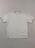 Mens Cream White Cotton T Shirt Size S Minimalist Basic Streetwear Y2K Crewneck Unisex T-shirt, Sweatshirt, Hoodie, Long Sleeve Tee - T-Shirt, Sweatshirt, Hoodie