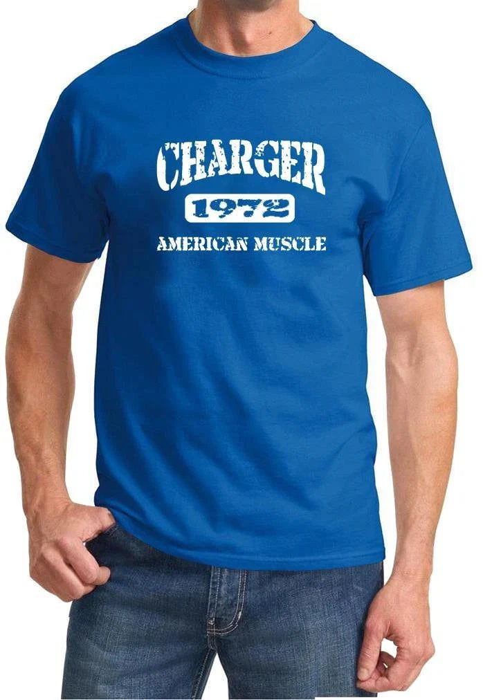 1972 Charger American Muscle Car Classic Design Tshirt NEW Unisex T-shirt, Sweatshirt, Hoodie, Long Sleeve Tee - T-Shirt, Sweatshirt, Hoodie