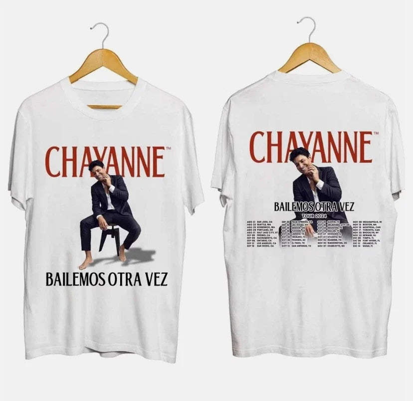 Chayanne Bailemos Otra Vez 2024 Tour Gift For Fan S to 5XL T-shirt Unisex T-shirt, Sweatshirt, Hoodie, Long Sleeve Tee - T-Shirt, Sweatshirt, Hoodie