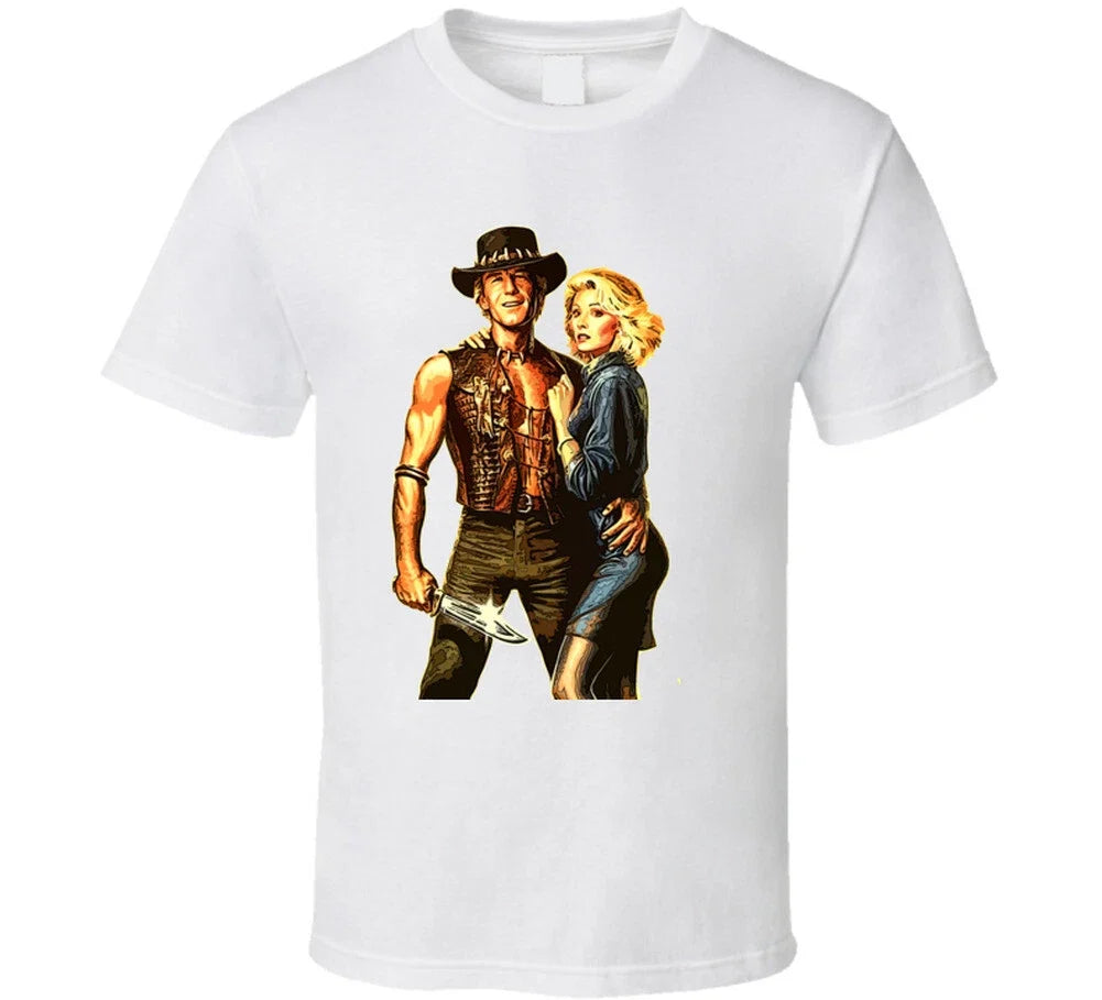 Crocodile Dundee Movie T Shirt Unisex T-shirt, Sweatshirt, Hoodie, Long Sleeve Tee - T-Shirt, Sweatshirt, Hoodie
