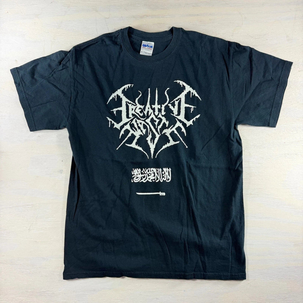 Creative Waste Band T Shirt Grindcore Metal Black Two Sided Sz M Saudi Arabia Unisex T-shirt, Sweatshirt, Hoodie, Long Sleeve Tee - T-Shirt, Sweatshirt, Hoodie