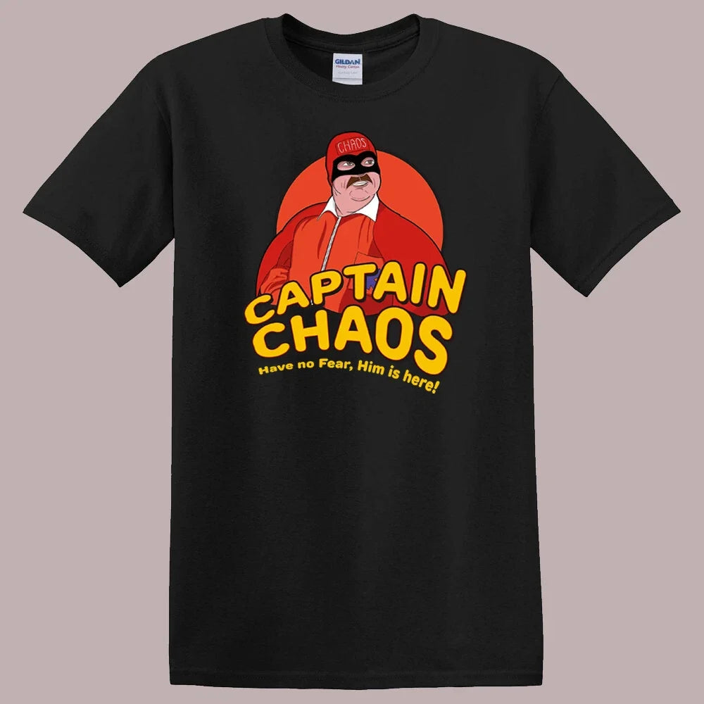 Captain Chaos Black Size S to 5XL Unisex T-shirt, Sweatshirt, Hoodie, Long Sleeve Tee - T-Shirt, Sweatshirt, Hoodie
