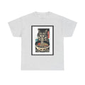 Vintage Cat Eating Ramen Graphic Tee, Funny Unisex T-Shirt for Cat Lovers, Cool Unisex T-shirt, Sweatshirt, Hoodie, Long Sleeve Tee - T-Shirt, Sweatshirt, Hoodie