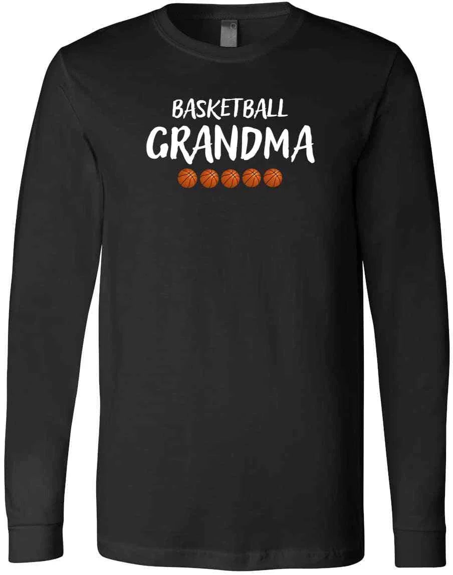 Cute Basketball Grandma Sports Gift Birthday Family New Trendy T-Shirt Unisex T-shirt, Sweatshirt, Hoodie, Long Sleeve Tee - T-Shirt, Sweatshirt, Hoodie