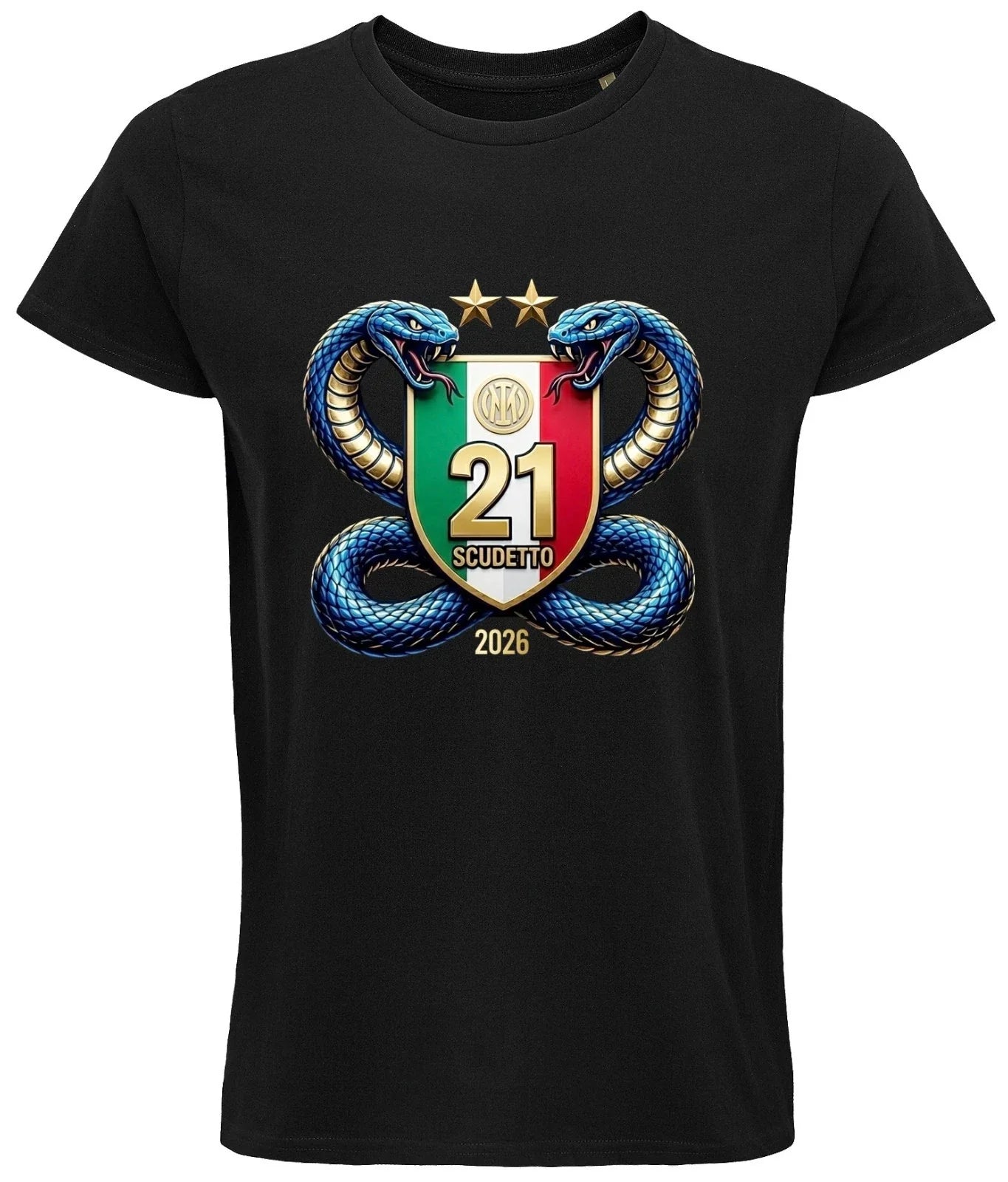 INTER Scudetto CHAMPIONE T-series A tricolor Football ita Unisex T-shirt, Sweatshirt, Hoodie, Long Sleeve Tee - T-Shirt, Sweatshirt, Hoodie
