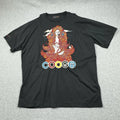 COOGI Embroidered T Shirt 4XL Aphrodite Casual Colorful Street Black Cotton Unisex T-shirt, Sweatshirt, Hoodie, Long Sleeve Tee - T-Shirt, Sweatshirt, Hoodie