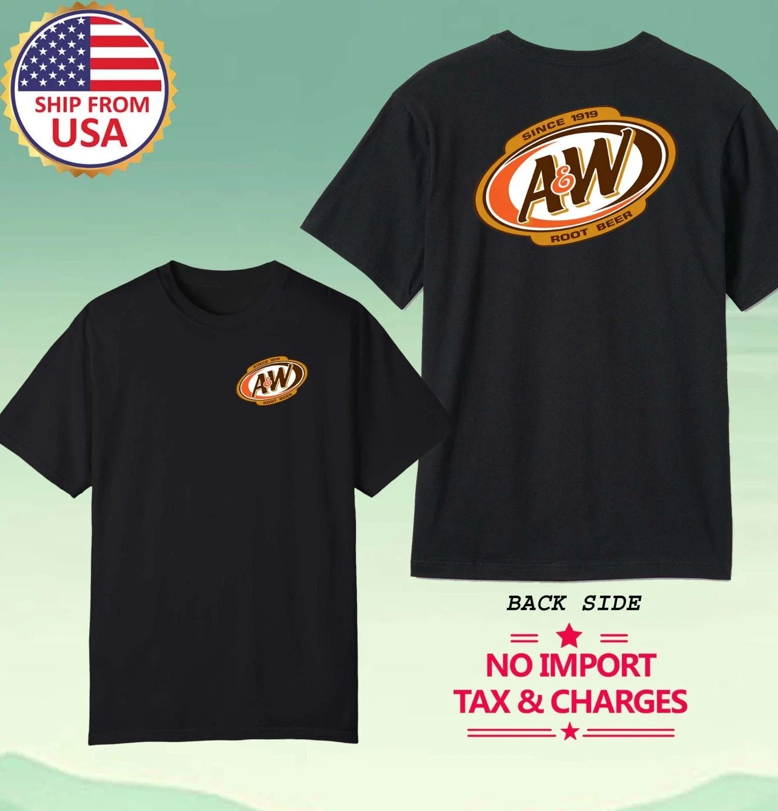 A&W Root Beer Men's Black Size S-5XL Unisex T-shirt, Sweatshirt, Hoodie, Long Sleeve Tee - T-Shirt, Sweatshirt, Hoodie