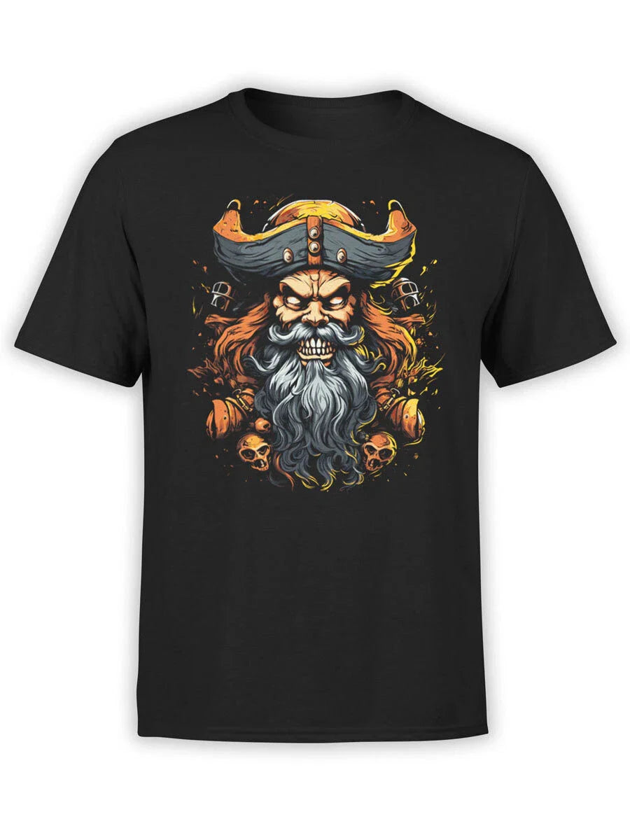 FANTUCCI Pirates T-Shirt Collection | Ghostly Captain T-Shirt | Unisex Unisex T-shirt, Sweatshirt, Hoodie, Long Sleeve Tee - T-Shirt, Sweatshirt, Hoodie