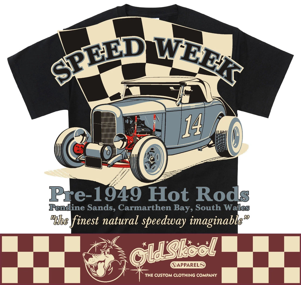 Classic Car Pendine Hotrod Racer 30's Ford Coupe T Shirt Retro Original S-5XL Unisex T-shirt, Sweatshirt, Hoodie, Long Sleeve Tee - T-Shirt, Sweatshirt, Hoodie