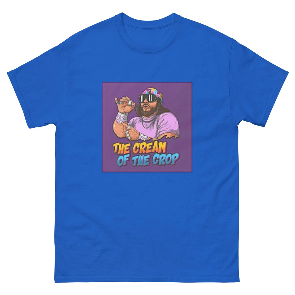 Macho Man Vintage WWF Style Tee, Pro Wrestling Shirts, Macho Man Promo Tshirt Unisex T-shirt, Sweatshirt, Hoodie, Long Sleeve Tee - T-Shirt, Sweatshirt, Hoodie