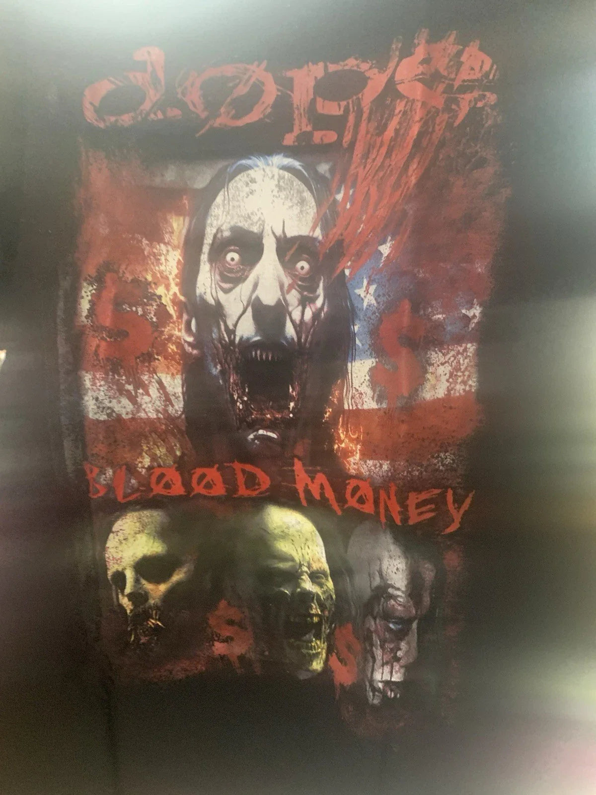 Dope Band Blood Money Machine Killer Tour Shirt XL New Never Worn Edsel Acey Unisex T-shirt, Sweatshirt, Hoodie, Long Sleeve Tee - T-Shirt, Sweatshirt, Hoodie
