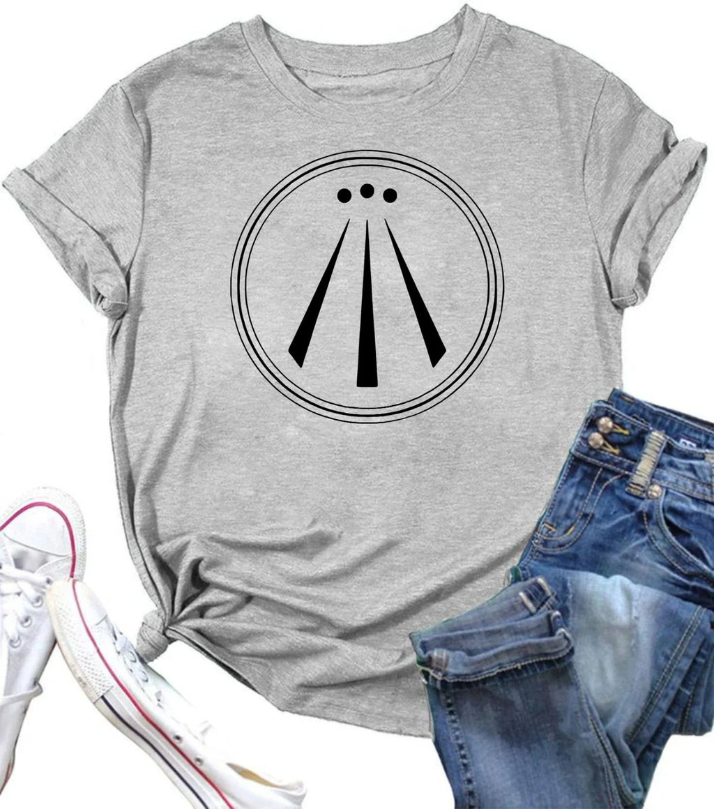 Mens Druid Awen Symbol T Shirt Druidic Spirit Flowing Pagan Shirt Unisex Top Tee Unisex T-shirt, Sweatshirt, Hoodie, Long Sleeve Tee - T-Shirt, Sweatshirt, Hoodie