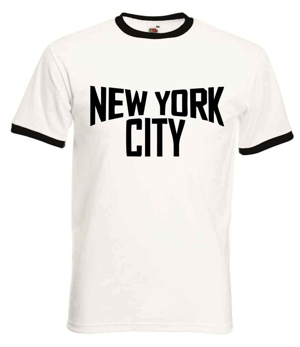 New York City Ringer T-Shirt - Retro John Classic T Shirt Lennon Music Imagine Unisex T-shirt, Sweatshirt, Hoodie, Long Sleeve Tee - T-Shirt, Sweatshirt, Hoodie