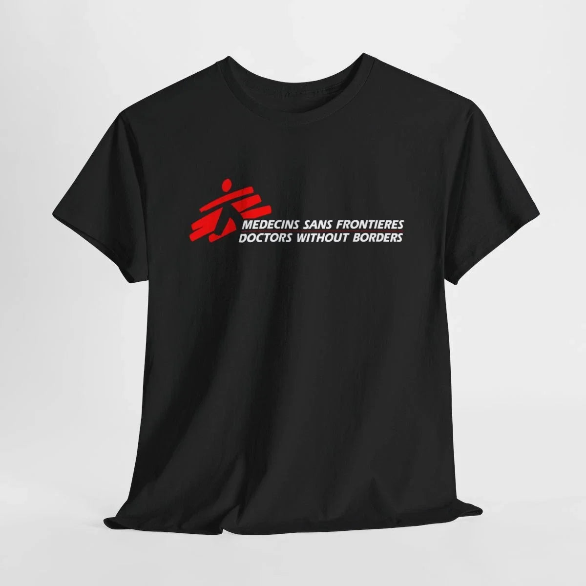 MSF Doctor's Without Borders Logo White/Grey/Black/Navy T-Shirt S-5XL Unisex T-shirt, Sweatshirt, Hoodie, Long Sleeve Tee - T-Shirt, Sweatshirt, Hoodie