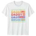 Dada Daddy Dad Bruh Mens T-Shirt Trendy Dad Fatherhood Fathers Day Gift For Him Unisex T-shirt, Sweatshirt, Hoodie, Long Sleeve Tee - T-Shirt, Sweatshirt, Hoodie