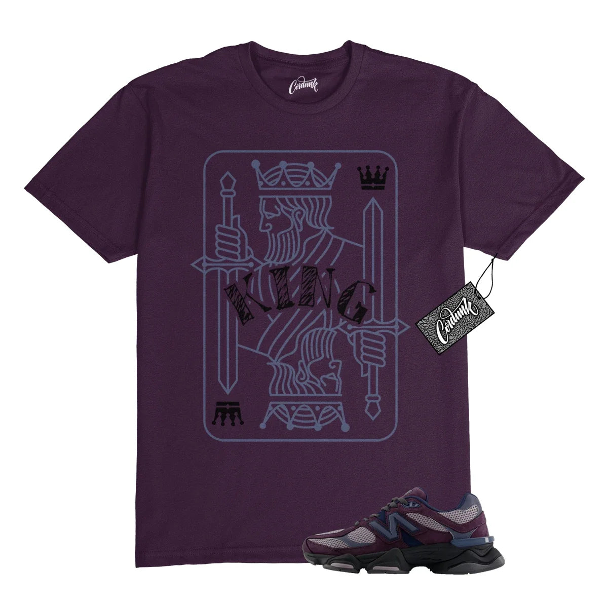 9060 Plum Brown Ice Wine Dark Arctic Grey T Shirt to Match KING Unisex T-shirt, Sweatshirt, Hoodie, Long Sleeve Tee - T-Shirt, Sweatshirt, Hoodie
