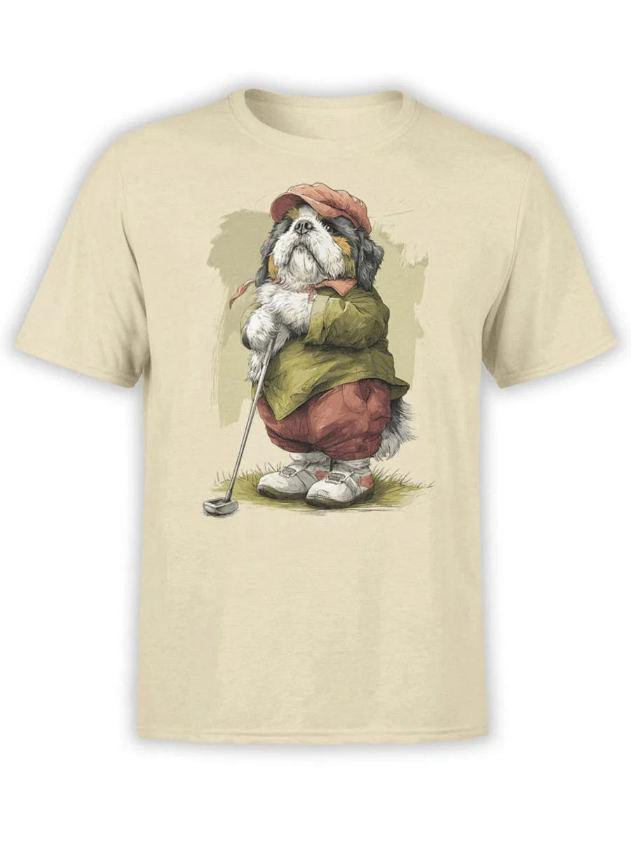 FANTUCCI Golf Caddy Pup T-Shirt | Funny Dog Golfer Tee | Unisex Unisex T-shirt, Sweatshirt, Hoodie, Long Sleeve Tee - T-Shirt, Sweatshirt, Hoodie