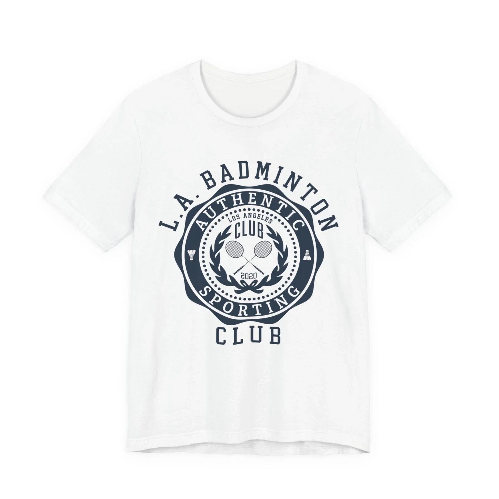 LA Badminton T Shirt Sporting Club Graphic Tee Unisex Sports Player Top Unisex T-shirt, Sweatshirt, Hoodie, Long Sleeve Tee - T-Shirt, Sweatshirt, Hoodie