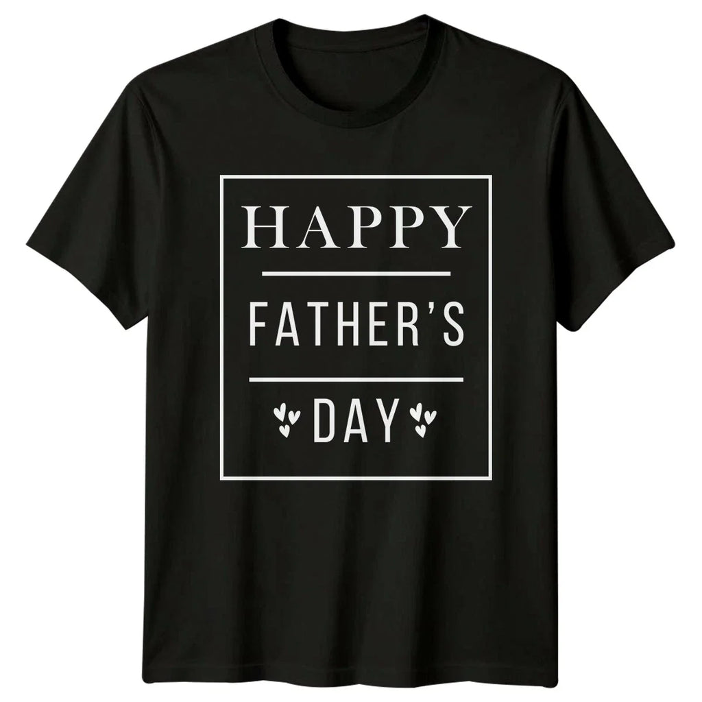 Happy Fathers Day Mens T-Shirt Celebrating Dad Fatherhood Fathers Day Gift Unisex T-shirt, Sweatshirt, Hoodie, Long Sleeve Tee - T-Shirt, Sweatshirt, Hoodie