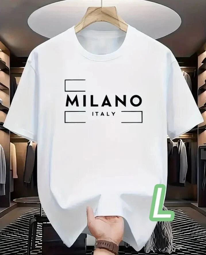 Dry T white size L Milano quick dry and breathable material size Simple T shirt Unisex T-shirt, Sweatshirt, Hoodie, Long Sleeve Tee - T-Shirt, Sweatshirt, Hoodie