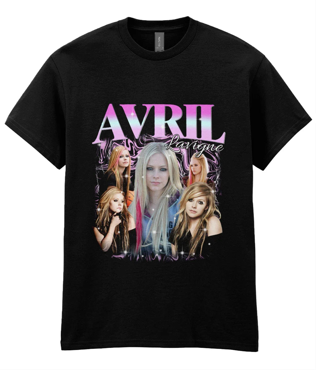 Avril Lavigne T-Shirt | Pop Punk Paramore Taylor Emo Goth Cute Hayley Williams Unisex T-shirt, Sweatshirt, Hoodie, Long Sleeve Tee - T-Shirt, Sweatshirt, Hoodie
