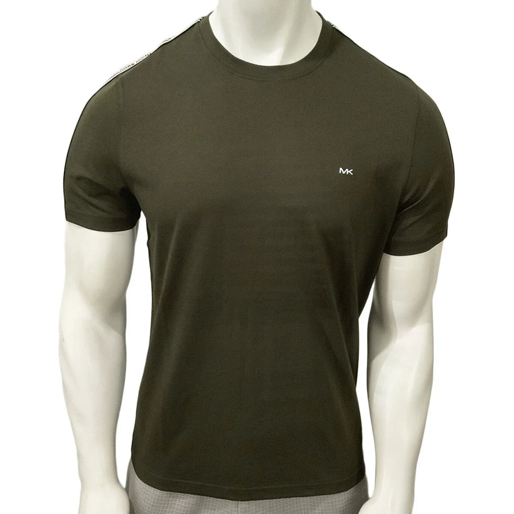 NWT MICHAEL KORS MSRP $56.99 MEN'S OLIVE CREW NECK SHORT SLEEVE T-SHIRT SIZE M L Unisex T-shirt, Sweatshirt, Hoodie, Long Sleeve Tee - T-Shirt, Sweatshirt, Hoodie