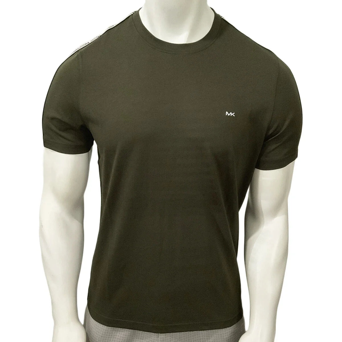 NWT MICHAEL KORS MSRP $56.99 MEN'S OLIVE CREW NECK SHORT SLEEVE T-SHIRT SIZE M L Unisex T-shirt, Sweatshirt, Hoodie, Long Sleeve Tee - T-Shirt, Sweatshirt, Hoodie