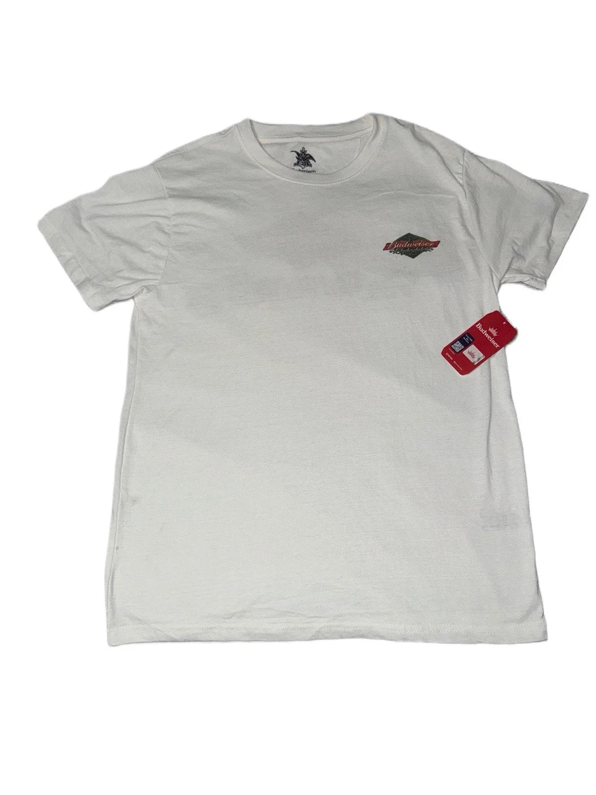 Budweiser Clydesdales T Shirt Mens Large White Graphic Tee NWT Stained Unisex T-shirt, Sweatshirt, Hoodie, Long Sleeve Tee - T-Shirt, Sweatshirt, Hoodie